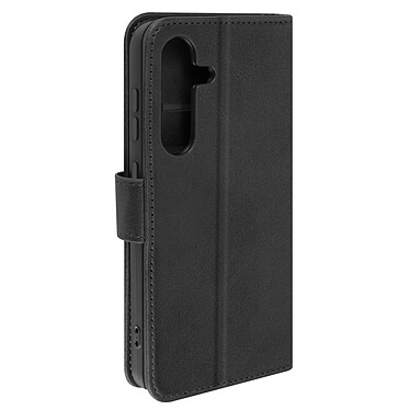 Avizar Housse pour Samsung Galaxy S24 Portefeuille Support Style Vintage Noir