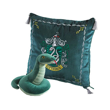 Harry Potter - Oreiller avec peluche House Mascot Slytherin