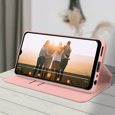 Acheter Avizar Housse Oppo A15 Étui Folio Portefeuille Fonction Support rose champagne