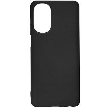 Avizar Coque pour Motorola Moto G62 5G Silicone Soft Touch Finition Mate Anti-trace  noir