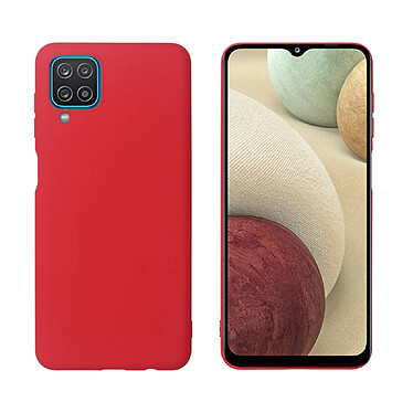 Avis Myway Coque pour Samsung Galaxy A12 / A12S COLORED Souple en TPU Rouge