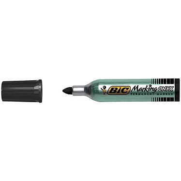 BIC Marqueur Permanent MARKING ONYX 1482 Pointe Ogive Trait 1,5 mm Noir x 12