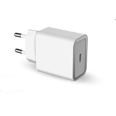 Force Power Chargeur Secteur USB C 30W Power Delivery Blanc