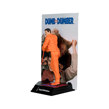 Acheter Dumb and Dumber - Statuette Movie Maniacs Lloyd Christmas (Gold Label) 15 cm