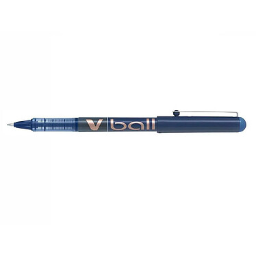 PILOT Stylo Roller Encre Liquide V-BALL 10 Pte Large Bleu x 12