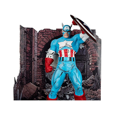 Acheter Marvel - Statuette 1/6 Captain America (The Amazing Spider-Man 323) 28 cm