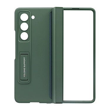 Avizar Coque pour Samsung Galaxy Z Fold 5 Rigide Béquille Porte stylet magnétique  Vert