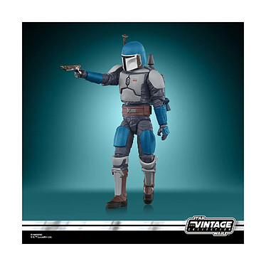 Acheter Star Wars : The Mandalorian Vintage Collection - Figurine Mandalorian Fleet Commander 10 cm