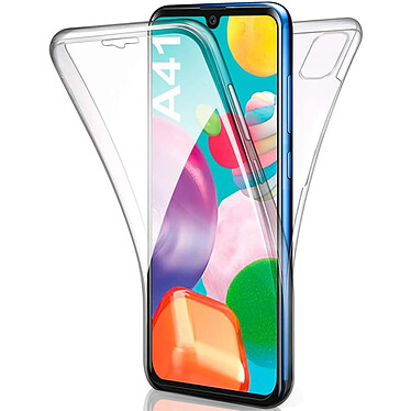 Acheter Evetane Coque Samsung Galaxy A41 360° intégrale protection avant arrière silicone transparente Motif