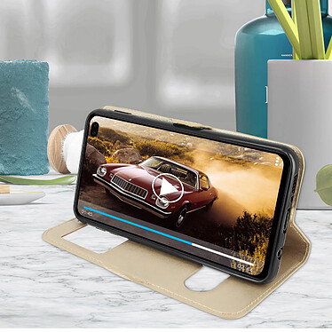 Acheter Avizar Etui folio Dorée pour Samsung Galaxy S10 Plus