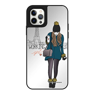 LaCoqueFrançaise Coque iPhone 12/12 Pro miroir Working girl Design