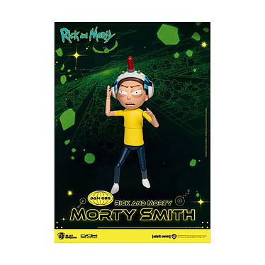 Rick et Morty - Figurine Dynamic Action Heroes 1/9 Morty Smith 23 cm