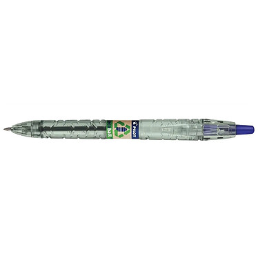 PILOT Stylo bille rétractable B2P Ecoball 1,0mm bleu x 10