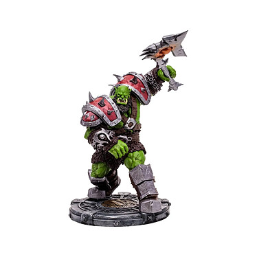 World of Warcraft - Figurine Orc: Shaman / Warrior 15 cm pas cher