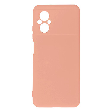 Avizar Coque pour Xiaomi Poco M5 Silicone Semi-rigide Finition Soft-touch  rose