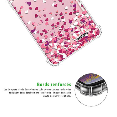 Acheter Evetane Coque Samsung Galaxy S20 anti-choc souple angles renforcés transparente Motif Confettis De Coeur