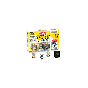 Les Minions - Pack 4 figurines Bitty POP! Young Gru 2,5 cm