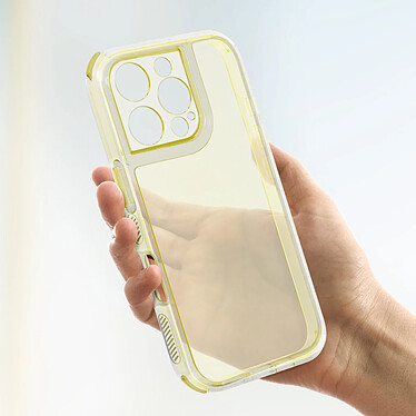 Avis Avizar Coque pour iPhone 16 Pro Coins Antichoc Bumper Jaune