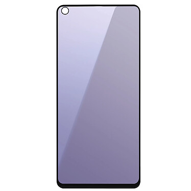 Avizar Protège écran pour Xiaomi Redmi Note 9 Verre Trempé Anti-lumière Bleue Noir