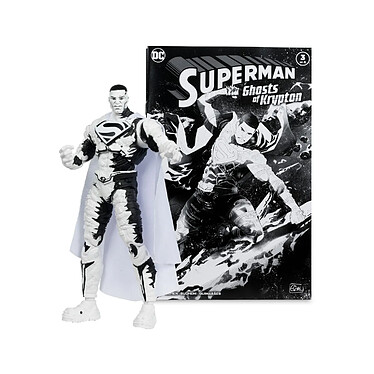 DC Direct Page Punchers - Pack de 4 Figurines et comic book Superman Series (Sketch Edition) (G pas cher