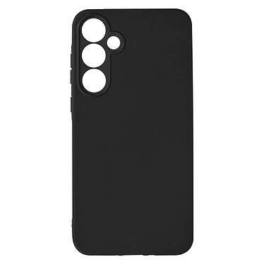 Avizar Coque pour Samsung Galaxy A35 5G Silicone Finition Mate Soft Touch Noir