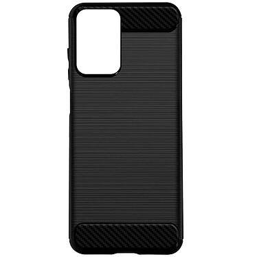 Avizar Coque pour Xiaomi Redmi 10 et 10 2022 Renforcée Souple Carbone Effet Brossé  Noir