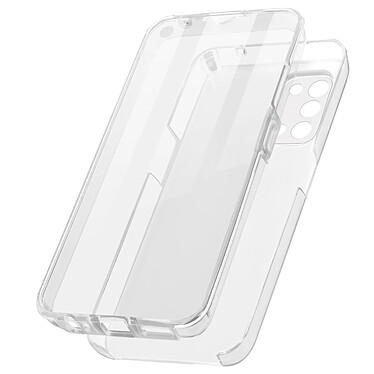 Avizar Coque Oppo Reno 5 5G et Find X3 Lite Arrière Rigide et Avant Souple Transparent