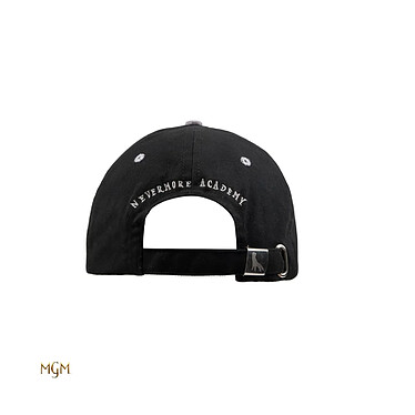 Avis Mercredi - Casquette Baseball Nevermore Academy Black