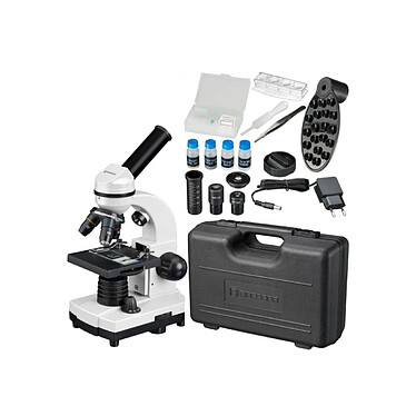 BRESSER MICROSCOPE ETUDIANT BIOLUX SEL avec Malette transport pas cher