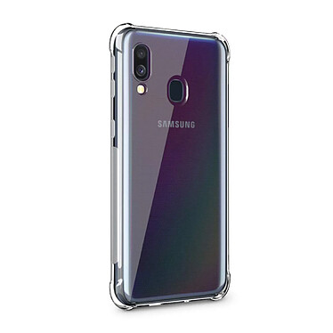 Evetane Coque Galaxy A40 ANTI CHOCS silicone transparente Motif bords renforcés pas cher