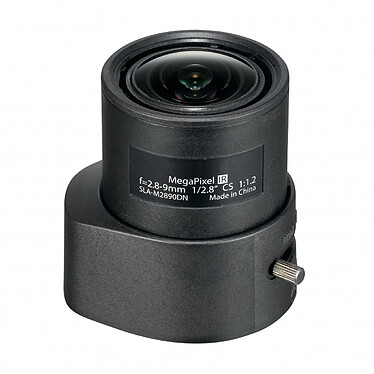 Hanwha - Objectif auto-iris 1/2,8" 2,8 - 9 mm F1.2 - SLA-M2890DN