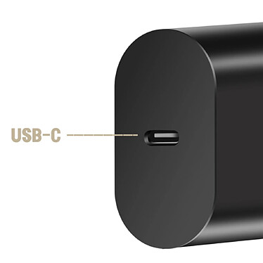 Acheter Mayaxess Chargeur Rapide pour iPhone 15 et iPhone 16 20W avec Câble USB-C Noir