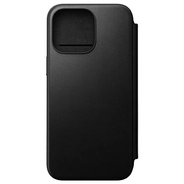 Nomad Folio Modern Cuir pour iPhone 15 Pro Max Noir