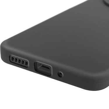 Acheter Avizar Coque pour Xiaomi Redmi 14C Silicone Mat Bloc Caméra Protégé Noir