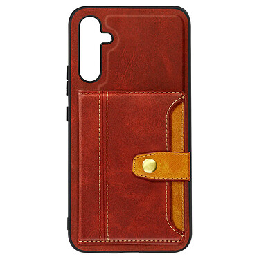 Avizar Coque pour Samsung Galaxy A34 5G Portefeuille Fonction Support  Rouge