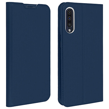 Dux Ducis Housse Samsung pour Galaxy A50 Étui Porte-cartes Fonction Stand  Bleu nuit