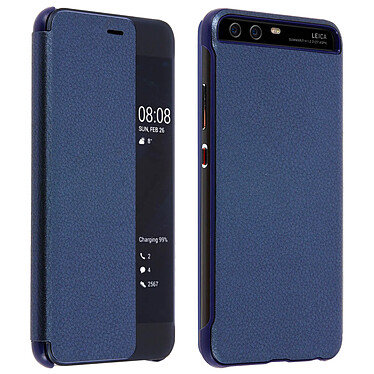 Avis Avizar Etui Huawei P10 Housse Protection Smart View Bleu nuit Fenêtre de Visualisation