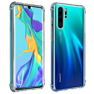 Avizar Pack Protection Huawei P30 Pro Coque Souple + Film Verre Trempé 9H Transparent