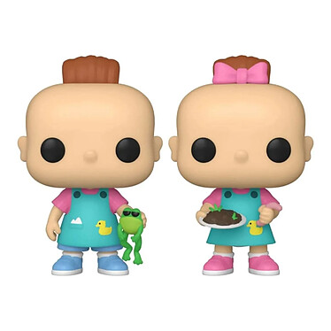 Les Razmoket - Pack 2 figurines POP! Phil & Lil Deville 9 cm