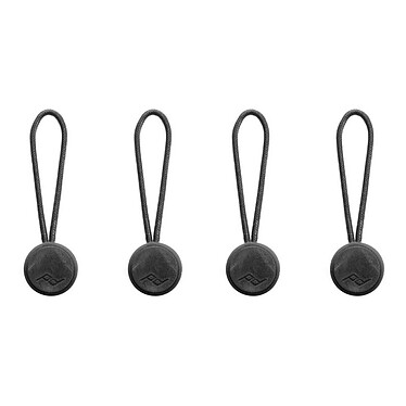 PEAK DESIGN Lot de 4 micro attaches - Black 4-PK-AN-BK-4