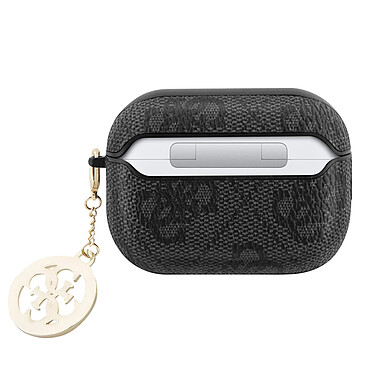 Guess Coque pour AirPods Pro avec Charm Design Élégant Noir pas cher