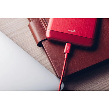 Moshi Câble Integra USB vers Lightning Rouge pas cher