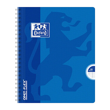 Acheter OXFORD Cahier OPENFLEX spirale 17 x 22 cm 180p grands carreaux 90g Coloris Aléatoire