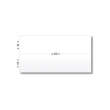 AVERY Boite de 1000 étiquettes d'affranchissement 2 fronts format 175 x 45 mm