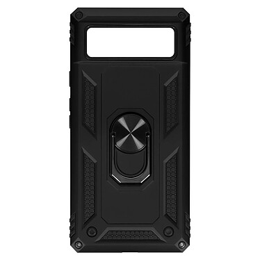 Avizar Coque pour Google Pixel 6A Antichoc Bi-matière Bague Support Vidéo  noir