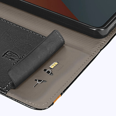 Acheter Avizar Étui pour Xiaomi Redmi Note 13 Pro 5G Portefeuille RFID Support Vidéo Noir