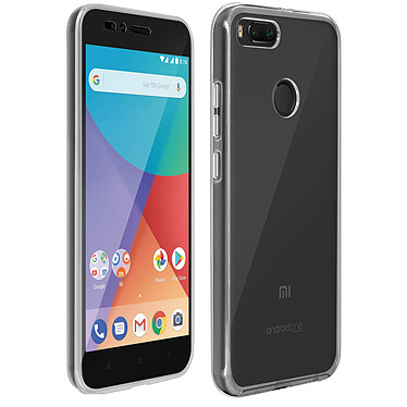 Avizar Coque Xiaomi Mi A1 Protection Silicone + Arrière Polycarbonate pas cher