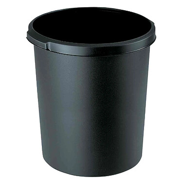 HAN Corbeille à papier STANDARD, 30 litres, rond, noir