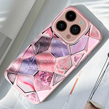 Avizar Coque pour iPhone 16 Pro Antichoc Collection Twinki Rose Champagne pas cher