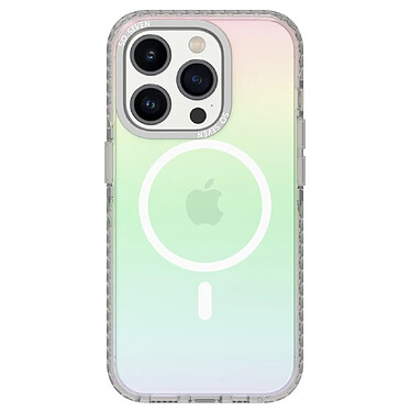 Avis So Seven Coque pour iPhone 15 Pro MagSafe Iridescent Arc-en-ciel Multicolore